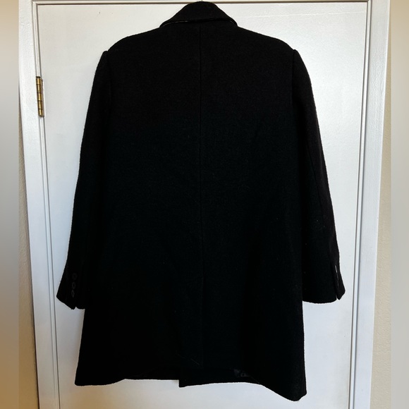 Black Coach Wool Coat - Picture 4 of 9